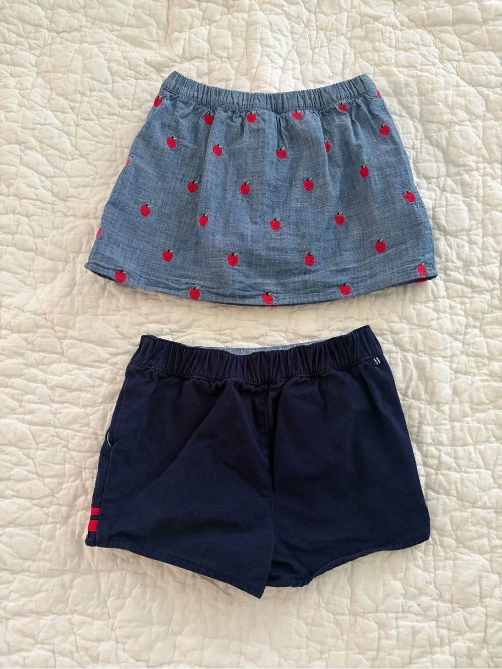 Girls 5/6 skort skirt set Gymboree and Nautica skirts